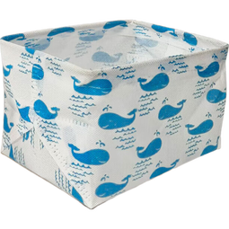 桌面收纳袋办公文具收纳袋居家内衣裤袜收纳袋简约杂物玩具收纳袋 桌面收纳袋 【图案随机】 1个装