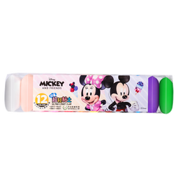 一丸咔儿童超轻粘土环保安全无毒彩泥橡皮泥幼儿园黏土diy手工制作模具学生套装不粘手36色 MQC1003米奇