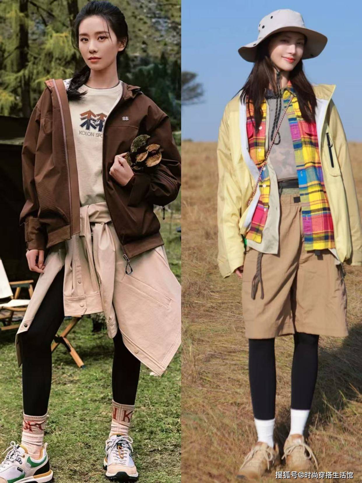 今年流行 “冲锋衣+无痕裤”，这么穿时髦高级，普通人也可以借鉴