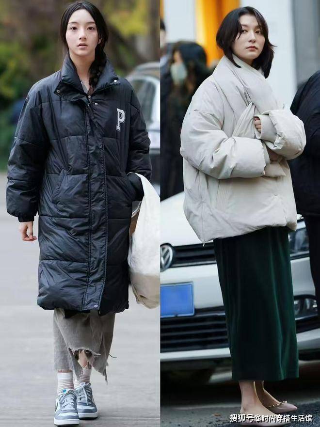 成都太古里女生真会打扮！今年冬天这样穿羽绒服时髦又高级，真美