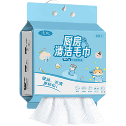 【食品级】丝美乐厨房纸巾干湿两用加长加厚厨房用纸 【加长加厚款】 2层 100张*5包