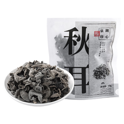 湖心泉精选东北秋耳黑木耳玉木耳白木耳凉拌炒菜肉厚爽脆干木耳火锅食材 精选东北秋耳100g*1