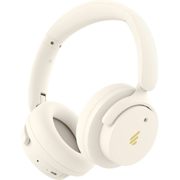 漫步者（EDIFIER）【重磅旗舰新品|蓝牙V6.0】Fit900NB小金标真无线主动降噪头戴式蓝牙耳机长续航游戏音乐耳麦礼物 云岩白+QQ音乐