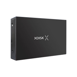 小盘(XDISK)6TB移动硬盘USB3.1桌面硬盘TypeC外接电脑电视游戏硬盘金属3.5英寸硬盘家庭数据仓库