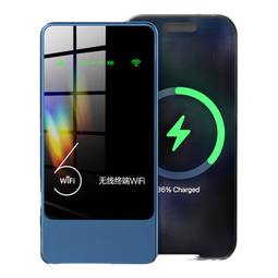 乔锐斯随身wifi无线2026款全国通用5ghz无线流量充电宝二合一官方正品免插卡三网通用无月租可移动wifi 【1万毫安可充电-蓝】-72小时续航5Ghz