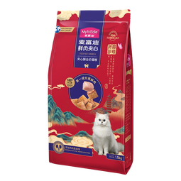 麦富迪 猫粮 鲜肉夹心酥全价成猫粮 鸡肉蔓越莓1.5kg
