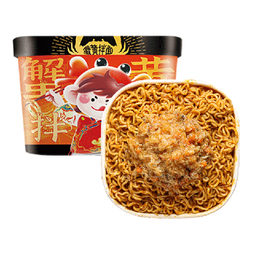 班干部（BANGANBU）蟹黄拌面130g*6盒 泡面蟹黄酱拌面干拌面方便面免煮冲泡即食速食