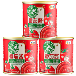 屯河新疆内蒙番茄酱意面酱0添加剂0脂肪炒菜调味儿童宝宝西红柿酱 198g*3罐【组合实惠购】