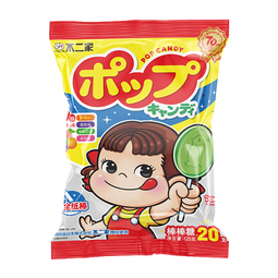 不二家 混合水果味棒棒糖 125g(20支) 儿童糖果 休闲零食水果糖 38礼物