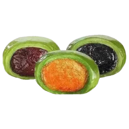 【江南限定】青汁糕团艾草青团蛋黄肉松豆沙糕点糯叽叽 青汁糕团258g/盒/6枚 咸蛋黄肉松味