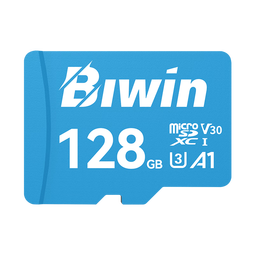 佰维（BIWIN）128GB TF(MicroSD)内存卡 C10 U3 V30 A1 MS100存储卡 读速100MB/s 适配行车记录仪/监控