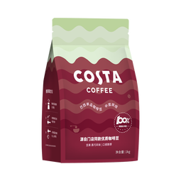 COSTA巴西单一产地咖啡豆门店同款中烘阿拉比卡拿铁手冲黑咖啡1kg