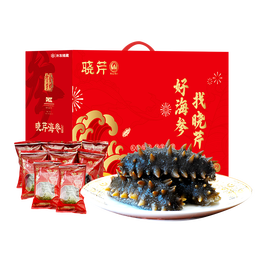 晓芹大连即食海参 1500g24-30只 辽刺参 海鲜水产 海参礼盒 