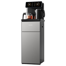 美菱（MeiLing）茶吧机 京菱系列 家用饮水机遥控智能【双温双显双出水口】下置水桶全自动立式泡茶机MY-C919 