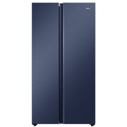 海尔（Haier）盛宴618L对开门冰箱黑金净化一级能效风冷无霜超大容量蓝色BCD-618WGHSSEDBL国家补贴