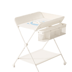 英氏（YEEHOO）尿布台新生婴儿护理台宝宝换衣按摩婴儿床抚触洗澡可折叠移动