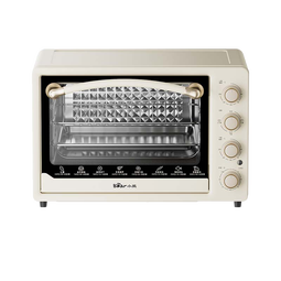 小熊（Bear）电烤箱 40L家用大容量多功能 上下独立控温 旋钮操控 多层烤位 烘焙易操作DKX-R40S6