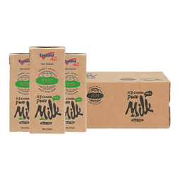 纽仕兰新西兰草饲A2β-酪蛋白纯牛奶100%生牛乳高钙 250ml*24盒