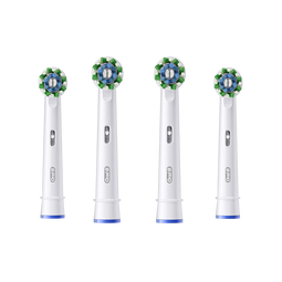 欧乐B电动牙刷头原装EB50 RX-4多角度清洁X型刷头4支装 适用Pro/P/D系列【正品刷头】