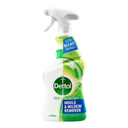 滴露（Dettol）除霉剂500ml 除霉喷雾除霉防霉杀菌除味防潮墙面洗衣机霉菌清洁剂