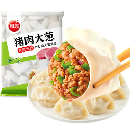 思念猪肉大葱水饺2kg约87只 速冻饺子生鲜速食早餐