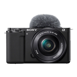 索尼（SONY）ZV-E10K微单数码相机ZV-E10相机直播美颜拍摄Vlog照相神器 APS-C半画幅视频zve10侧翻液晶屏 ZV-E10全新单机（黑） 官