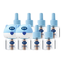 戴·可·思（Dexter）无味电热蚊香液长效驱蚊防蚊虫叮咬 蚊香液2器8液