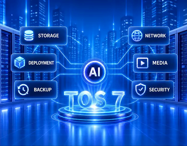 铁威马TOS7即将上线:全球首款原生内置AI的NAS操作系统