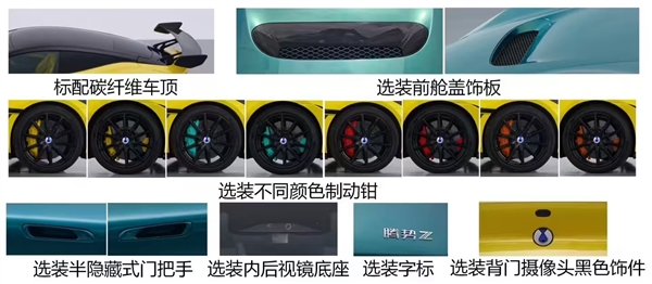 比亚迪双门跑车!腾势Z正式申报 还有敞篷版