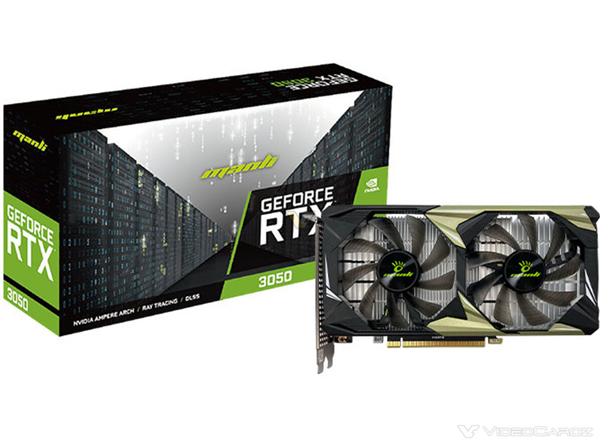 穿越了！6年前的RTX 3060/3050重新上市：双槽双风扇 主打千元市场