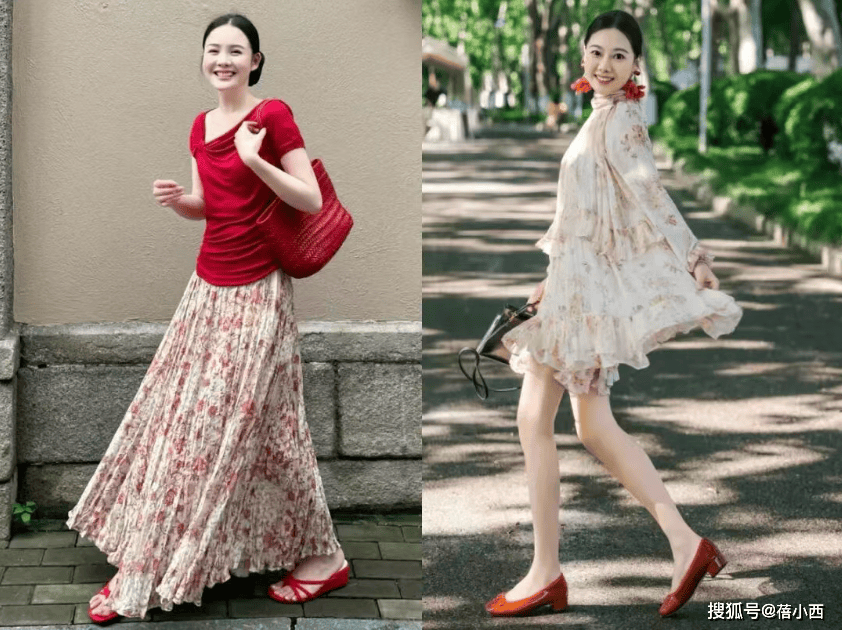 难怪不兴小白鞋、乐福鞋了！满大街都是“小红鞋”，舒适又百搭！
