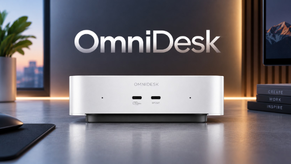 惠普推出OmniDesk Mini迷你主机：仅0.8升L 支持四台4K显示器