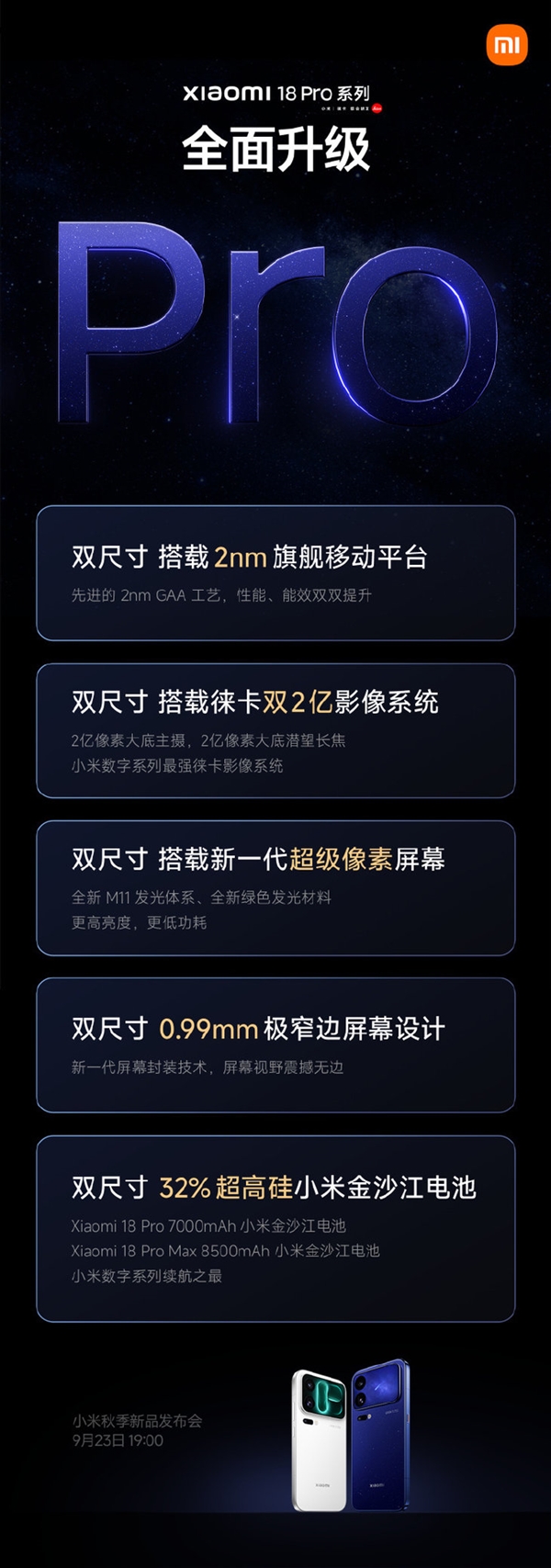 挤爆牙膏!小米18 Pro看点汇总:史诗级升级