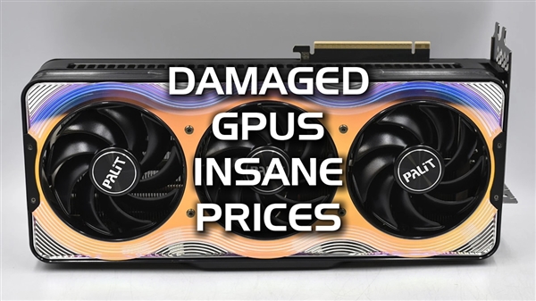 坏了也能卖4万！RTX 5090残卡拍出天价：PCB开裂也抢着买