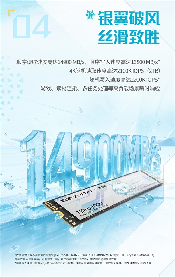 致态吹雪联名固态硬盘开卖！1TB版1359元