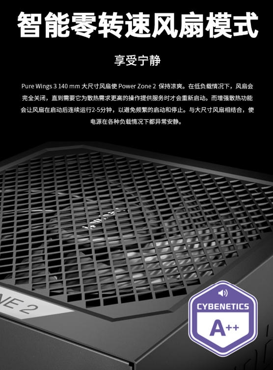 be quiet！静音电源899元起！140mm风扇低负载停转